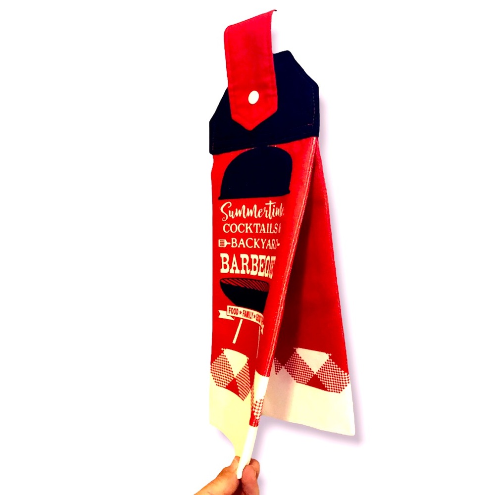 Dad gift, Grill hanging towel, Outdoor Grill accessory, Gift for men